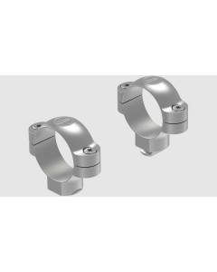 Leupold Standard Scope Ring Set High 30mm Silver Steel