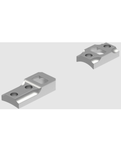 Leupold Dual Dovetail Base Set Silver Rem 700 Steel Rifle
