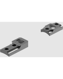 Leupold Dual Dovetail Base Set Black Gloss Weatherby Mark V Steel Rifle