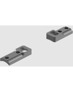 Leupold Dual Dovetail Base Set Matte Black Weatherby Mark V Steel Rifle