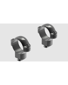 Leupold Dual Dovetail Scope Ring Set High 1" Black Gloss Steel