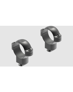 Leupold Dual Dovetail Scope Ring Set High 1" Matte Black Steel