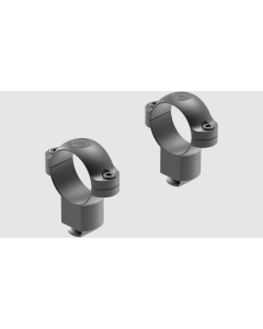 Leupold Dual Dovetail Scope Ring Set Super High 1" Matte Black Steel