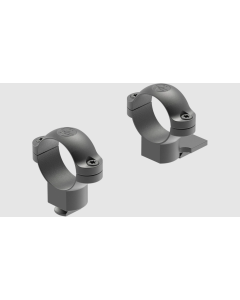 Leupold Dual Dovetail Scope Ring Set High Extended 1" Matte Black Steel