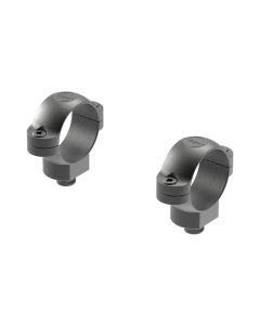 Leupold Quick Release Scope Ring Set Medium 1" Matte Black Steel