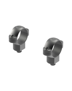 Leupold Quick Release Scope Ring Set High 1" Matte Black Steel