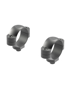 Leupold Quick Release Scope Ring Set Medium 30mm Matte Black Steel