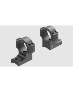 Leupold BackCountry Base/Ring Combo Savage 10/110 Round Receiver Reversible Front 1" Tube