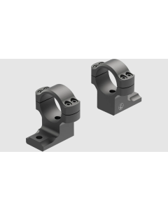 Leupold BackCountry Base/Ring Combo Matte Black Tikka T3/T3x Reversible Front 1" Tube Aluminum Rifle
