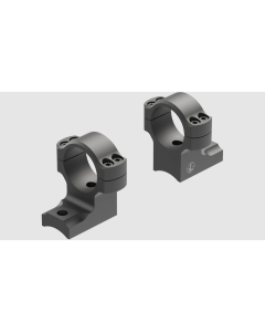 Leupold BackCountry Base/Ring Combo Matte Black Browning AB3 LR Reversible Front 1" Tube Aluminum Rifle