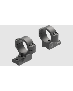 Leupold BackCountry Base/Ring Combo Matte Black Weatherby Mark V 30mm Tube Aluminum Rifle