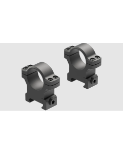 Leupold BackCountry Cross-Slot Scope Ring Set Weaver 1" Tube Diameter 1.05" Matte Black Aluminum