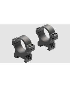 Leupold BackCountry Cross-Slot Scope Ring Set 30mm Tube Diameter 0.99" Matte Black Aluminum