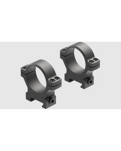 Leupold BackCountry Cross-Slot Scope Ring Set 34mm Tube Diameter 1.07" Matte Black Aluminum