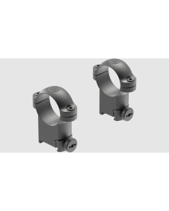 Leupold Ringmounts Scope Ring Set Sako Super High 1" Matte Black Steel