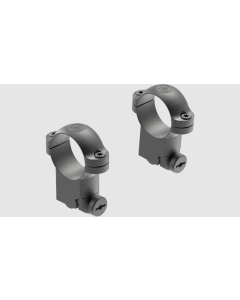 Leupold Ringmounts Scope Ring Set Ruger #1, 77/22 High 1" Matte Black Steel