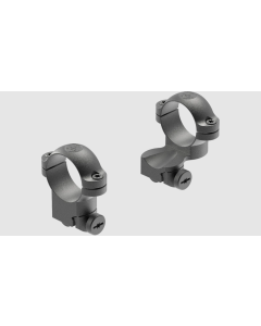 Leupold Ringmounts Scope Ring Set Ruger #1, 77/22 Medium Extended 1" Matte Black Steel