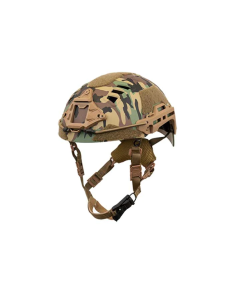 HARD HEAD VETERANS Tactical Helmet ATE Bump Medium/Large Woodland Camo