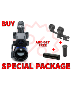 Pulsar Thermion 2 LRF XQ50 Pro Thermal Imaging Riflescope Built-in Laser 3-12x 384x288 Package