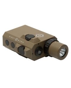 Sightmark LoPro Combo Flashlight (Visible and IR) and Green Laser Sight - Dark Earth