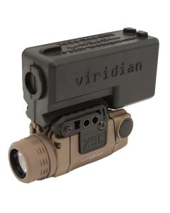 Viridian Universal Mount Green Laser with Tactical Light 224 Lumens MagPul Flat Dark Earth