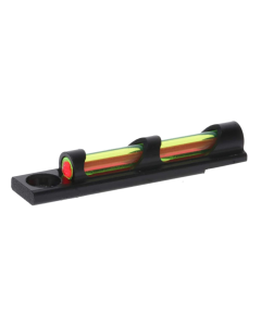 TruGlo TG-TG949D Tru-Bead Universal Green Outside w/Red Center Fiber Optic Front Sight w/.120" Fiber Diameter Black Frame for Shotguns