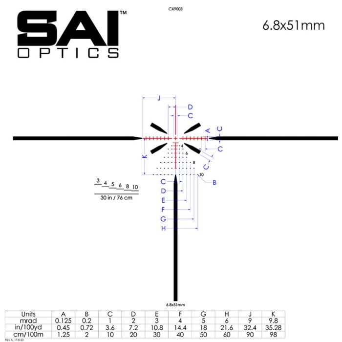 Armament Technology Inc. SAI Reticle - Thumbnail 3