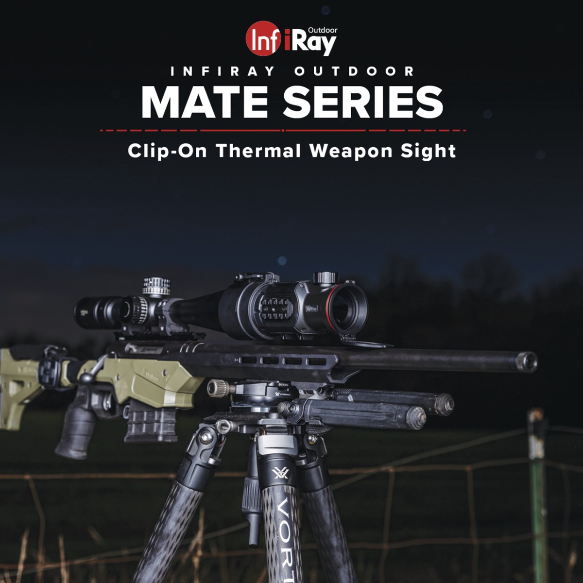 IRay MATE 640 50mm ClipOn Thermal Night Vision Guys