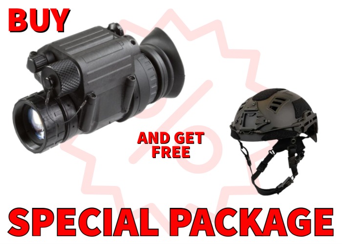 NVG PVS14 3rd Gen Manual GainElbit White Phosphor64+lp/mm (W/Tube