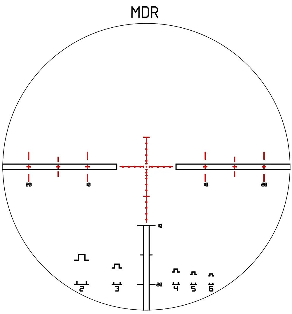 Schmidt Bender 1-8x24mm PM II ShortDot Dual CC MDR 1cm ccw ST MTC LT ...