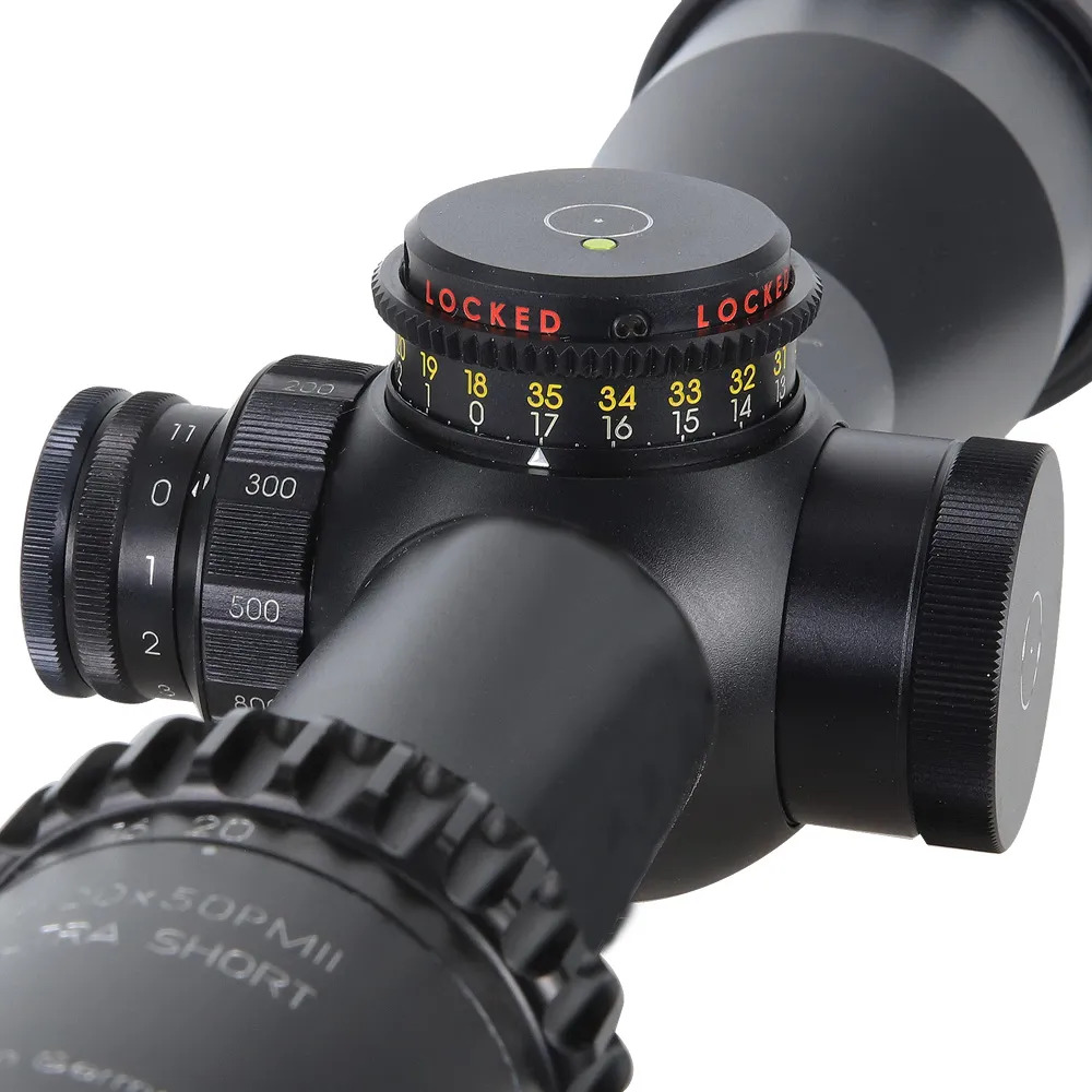 Schmidt Bender 5-20x50mm PM II Ultra Short LPI P4FL 1cm ccw DT35