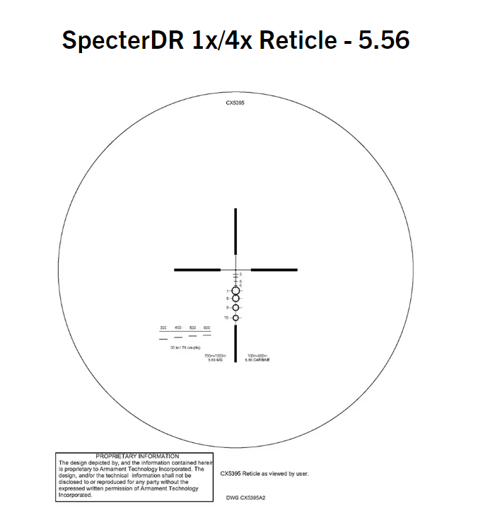 ELCAN SpecterDR 1-4 Dual Role Optical Sight | Night Vision Guys