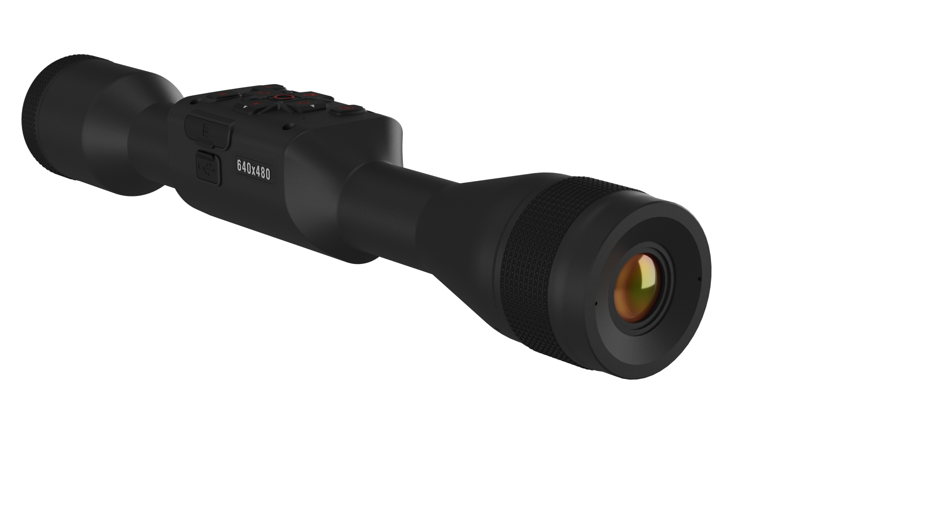 ATN Thor 5 2-16x, 640x480 12 micron, Smart HD Thermal Rifle Scope w ...