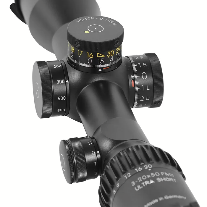 Schmidt Bender 3-20x50mm PM II Ultra Short LP GR2ID 1 cm ccw DT