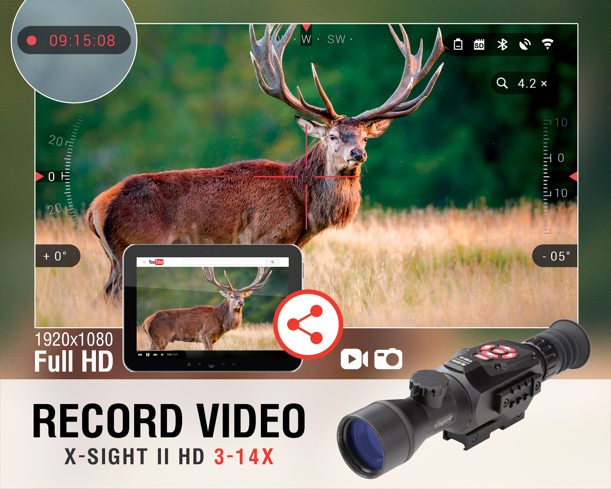 ATN XSight Digital Night Vision Rifle Scope Night Vision Guys