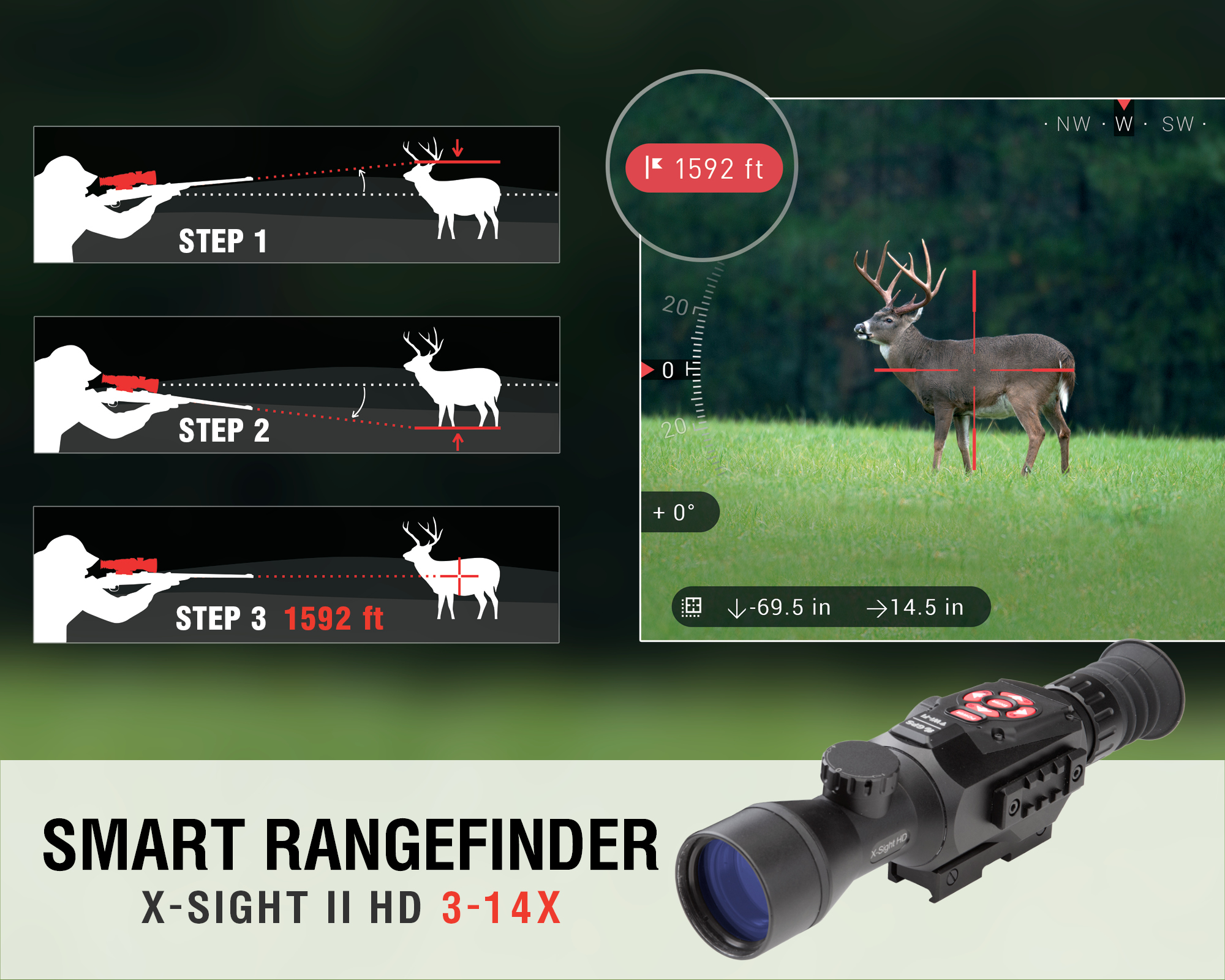 ATN XSight Digital Night Vision Rifle Scope Night Vision Guys