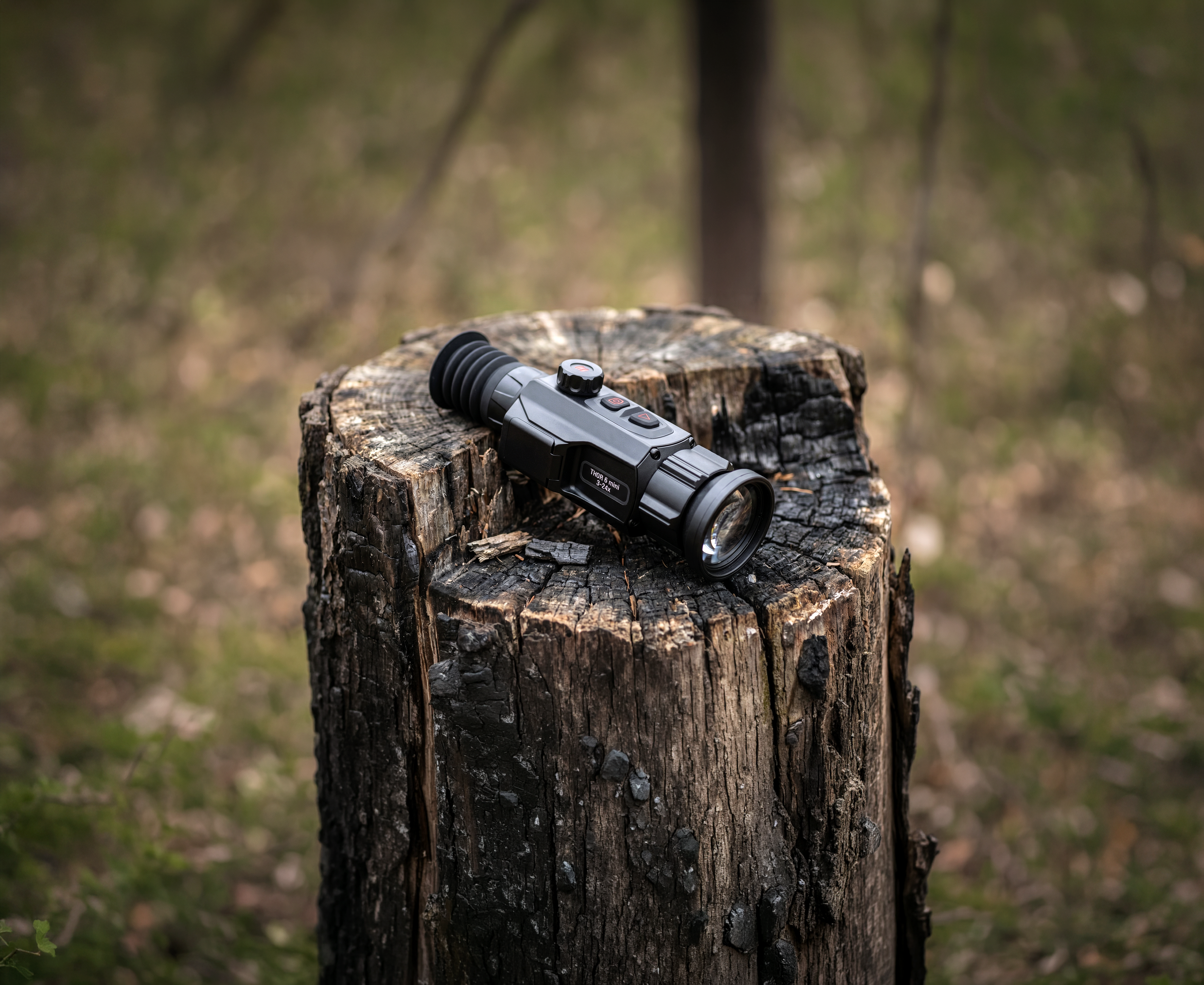 ATN ThOR 6 Mini Compact Thermal Riflescope, 3–24x, 640×512 Sensor, 12μm, ≤18 mK NETD