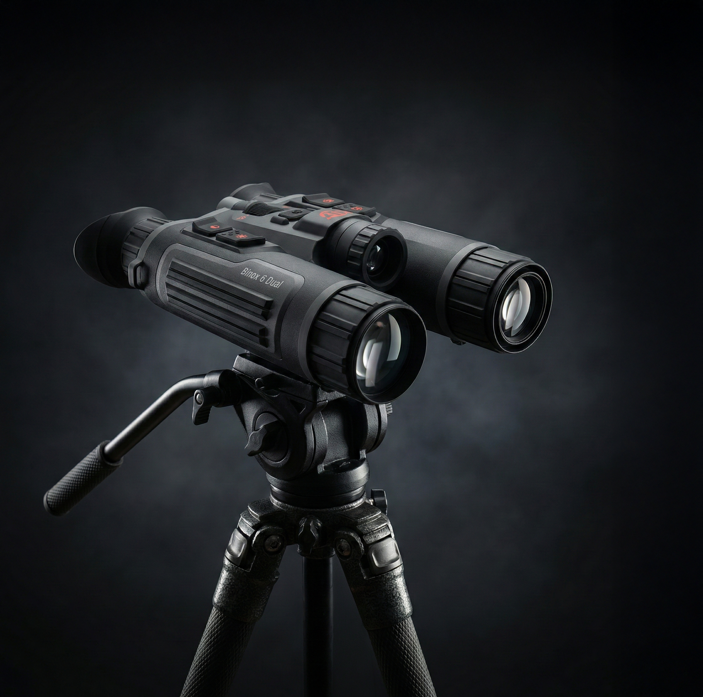 ATN Binox 6 Dual Multispectral Binoculars, 6-48x, 256×192 Sensor, Day/Night/Twilight 4K UHD, Built-in LRF