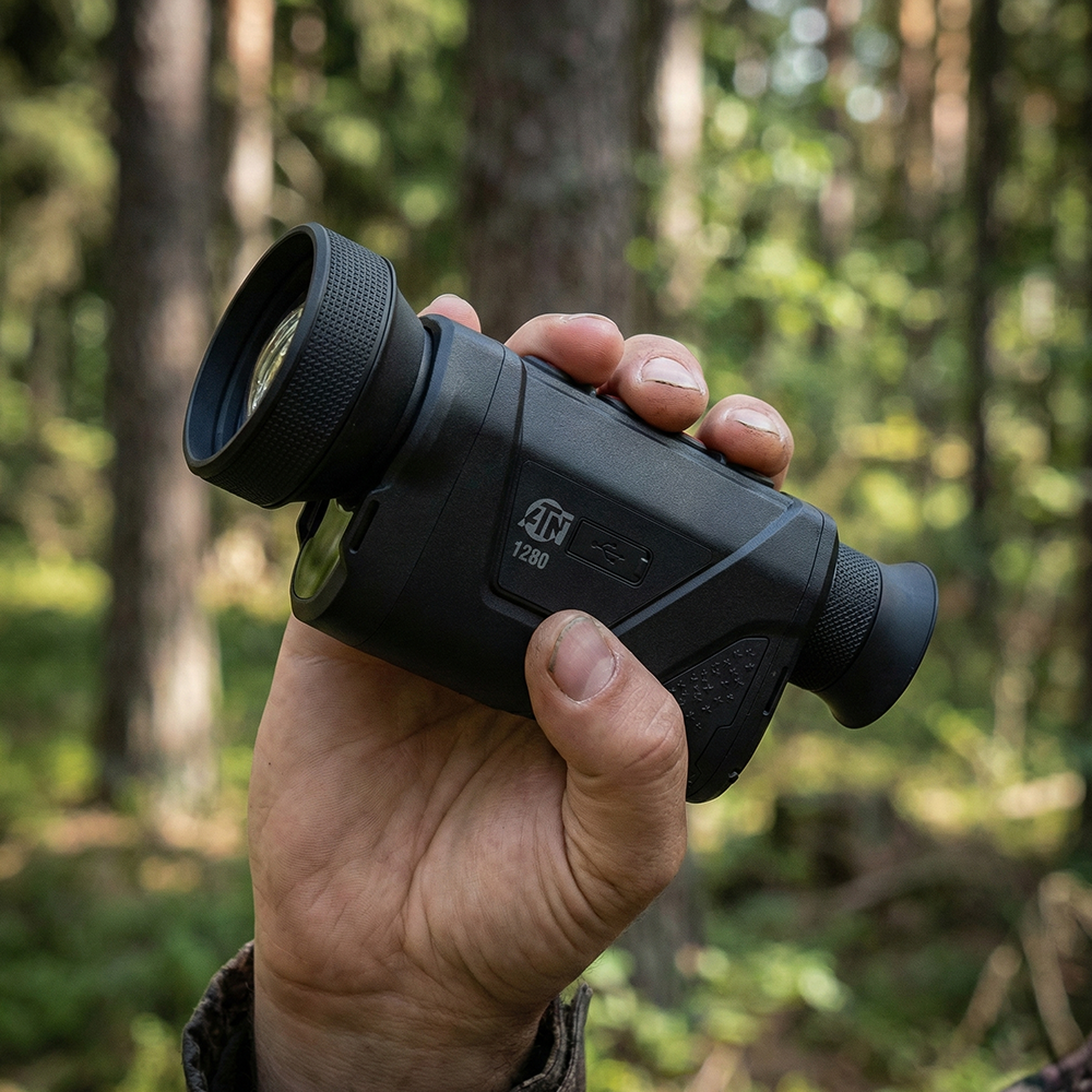 ATN BlazeHunter XD Thermal Monocular, 2–16x, 1280×1024 Sensor, 12μm, ≤15 mK NETD, Built-in LRF