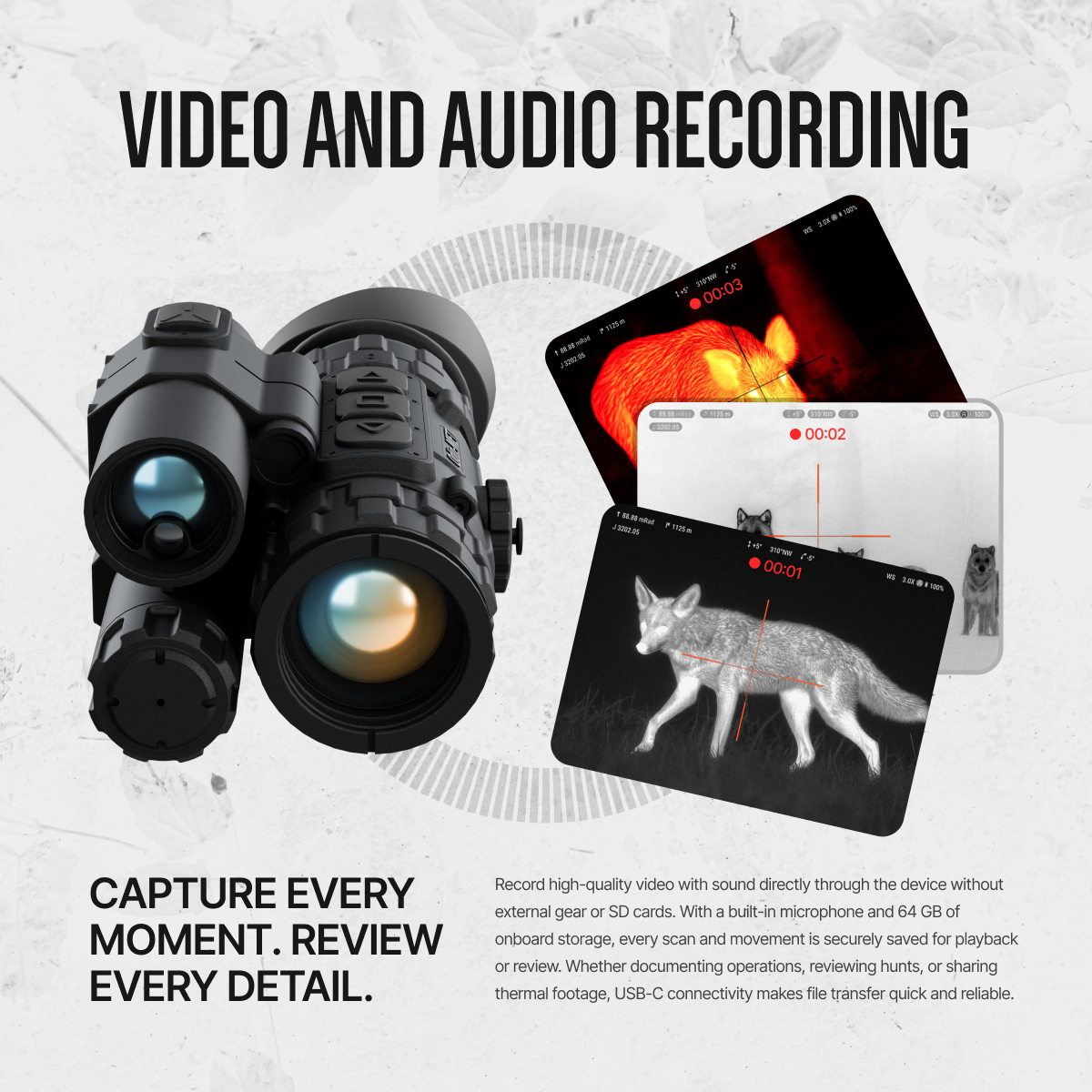 ATN Odin 6 Multi-Functional Thermal Optic, 640×480 Sensor, 12μm, ≤15 mK NETD