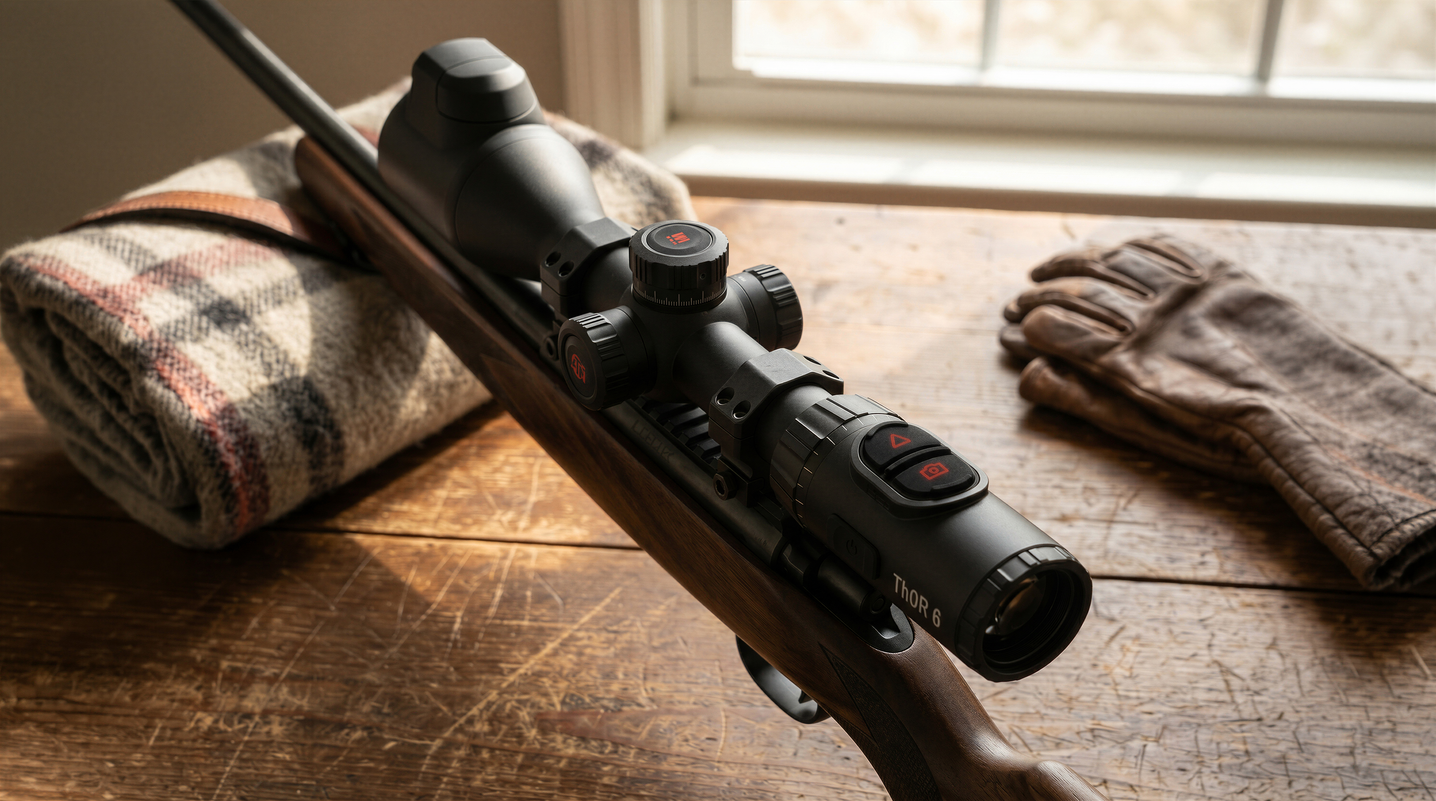 ATN ThOR 6 Elite Thermal Riflescope, 2–16x, 640×512 Sensor, 12μm, ≤15 mK NETD