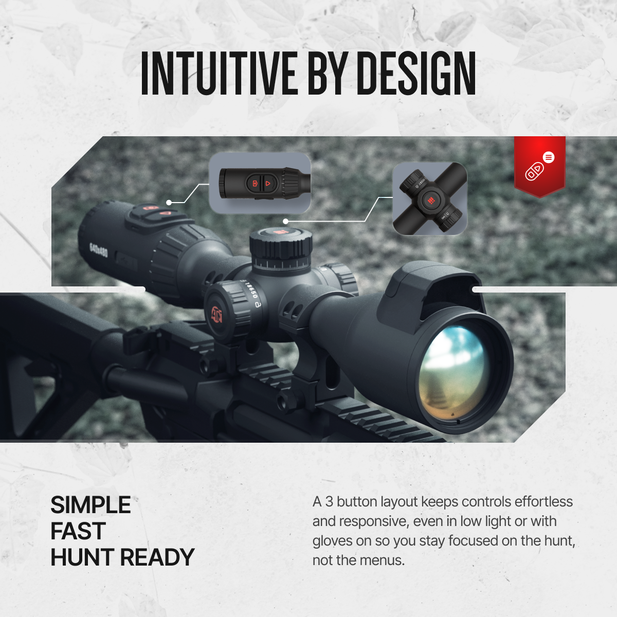 ATN ThOR 6 Elite Thermal Riflescope, 2.5–20x, 384×288 Sensor, 12μm, ≤15 mK NETD