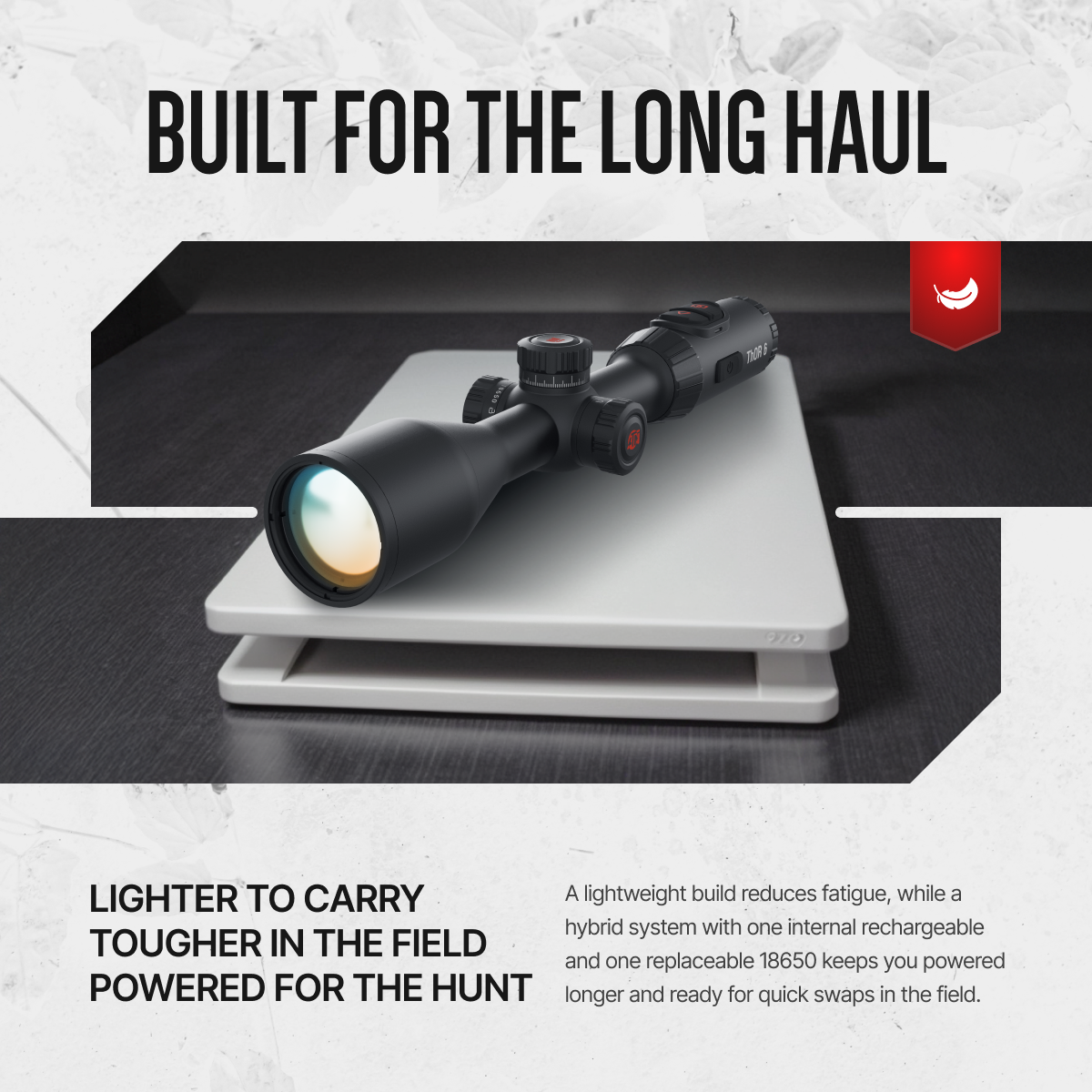 ATN ThOR 6 Elite Thermal Riflescope, 3–24x, 640×512 Sensor, 12μm, ≤15 mK NETD