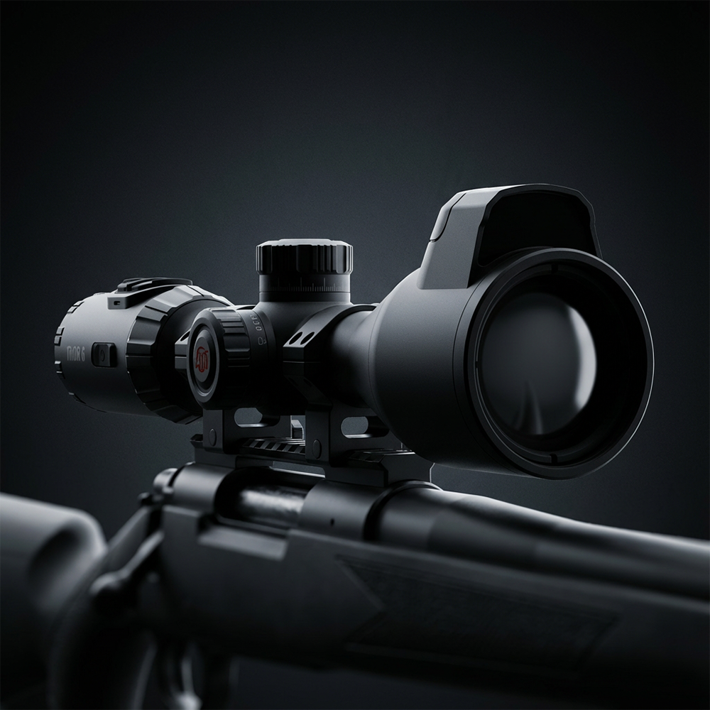 ATN ThOR 6 Elite Thermal Riflescope, 3.5–28x, 384×288 Sensor, 12μm, ≤15 mK NETD