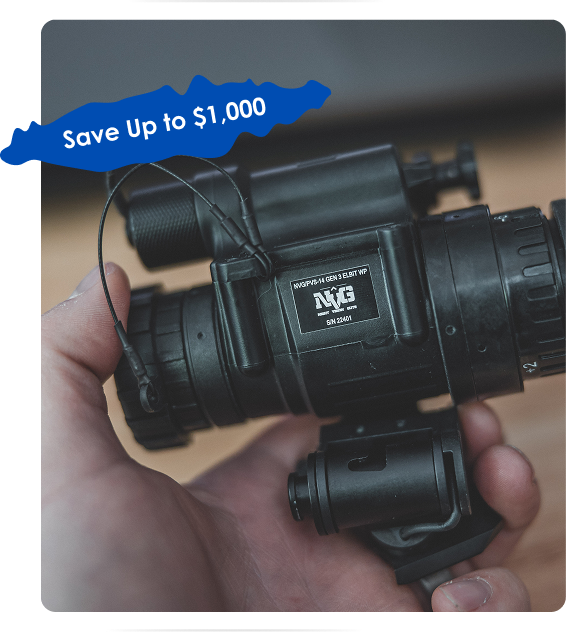 photo with monoculars