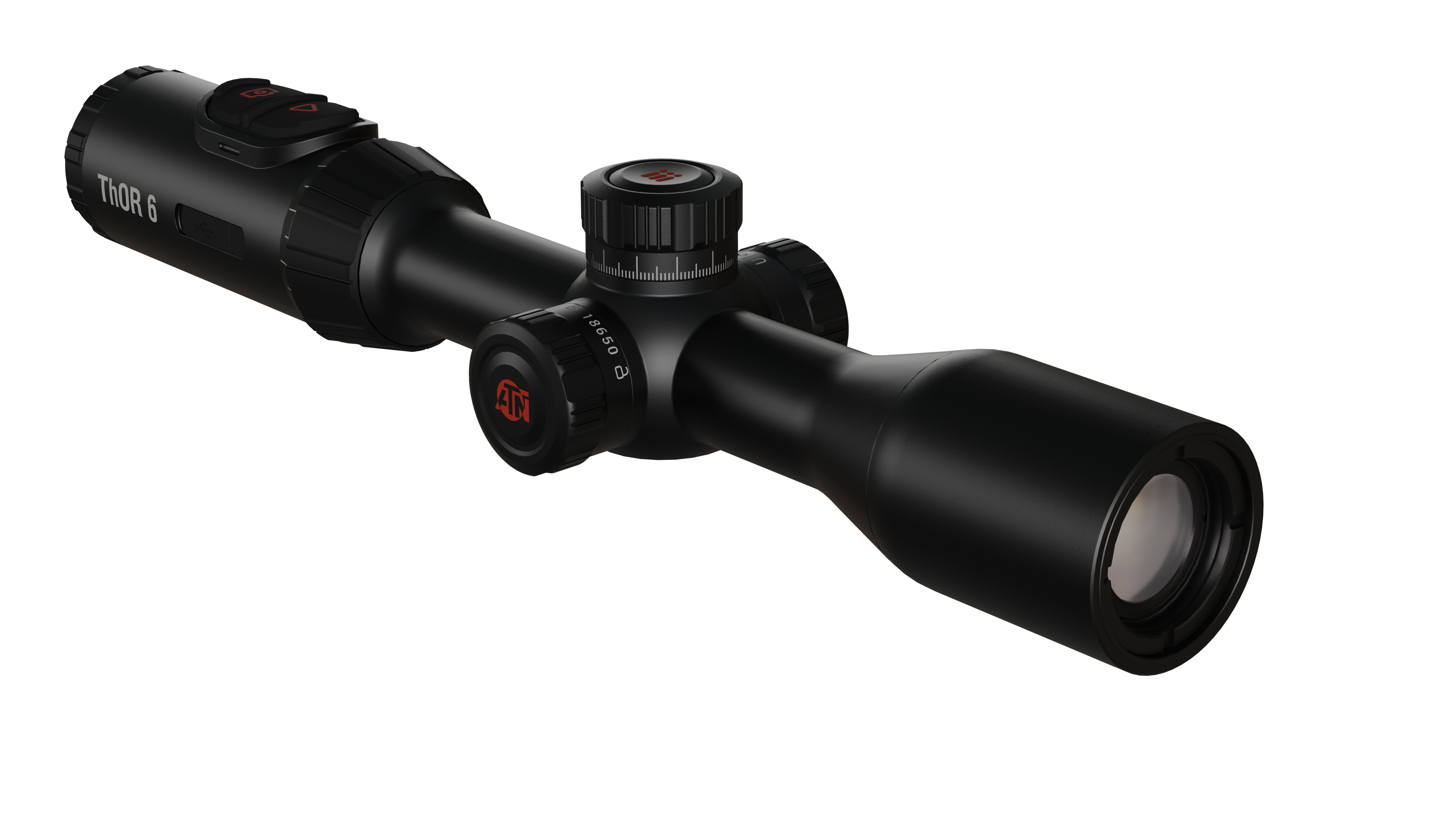 ATN ThOR 6 Elite Thermal Riflescope, 2.5–20x, 384×288 Sensor, 12μm, ≤15 mK NETD