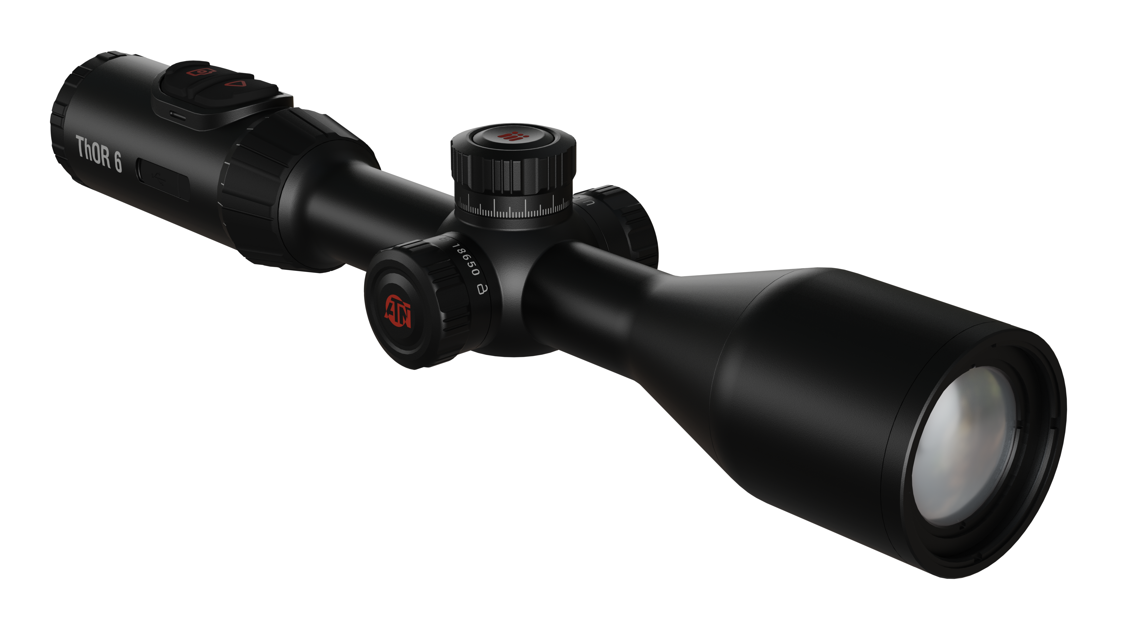 ATN ThOR 6 Elite Thermal Riflescope, 3.5–28x, 384×288 Sensor, 12μm, ≤15 mK NETD