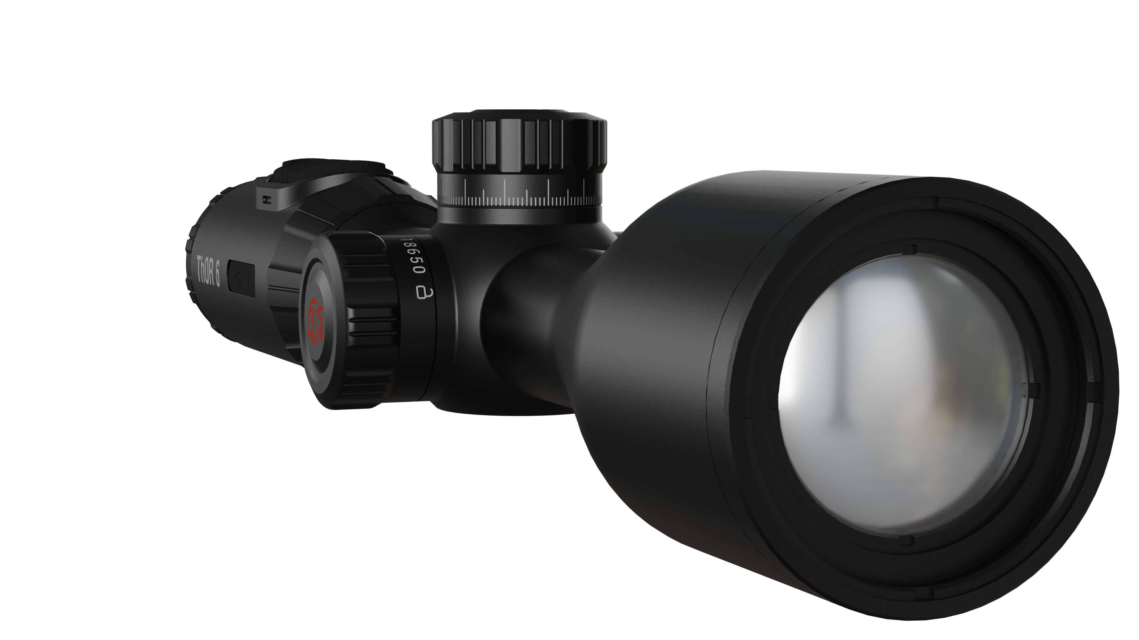 ATN ThOR 6 Elite Thermal Riflescope, 3.5–28x, 384×288 Sensor, 12μm, ≤15 mK NETD