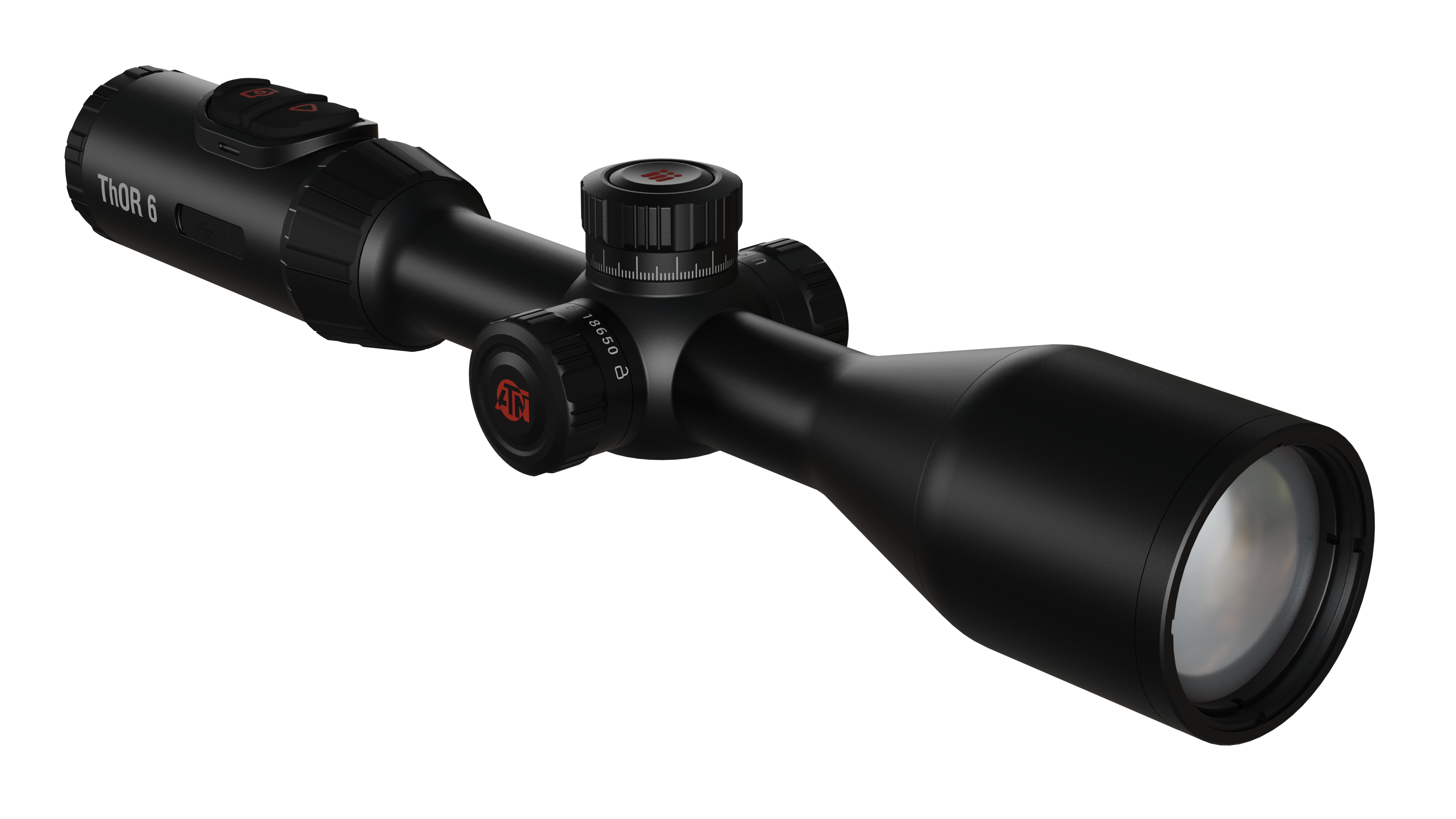 ATN ThOR 6 Elite Thermal Riflescope, 3–24x, 640×512 Sensor, 12μm, ≤15 mK NETD