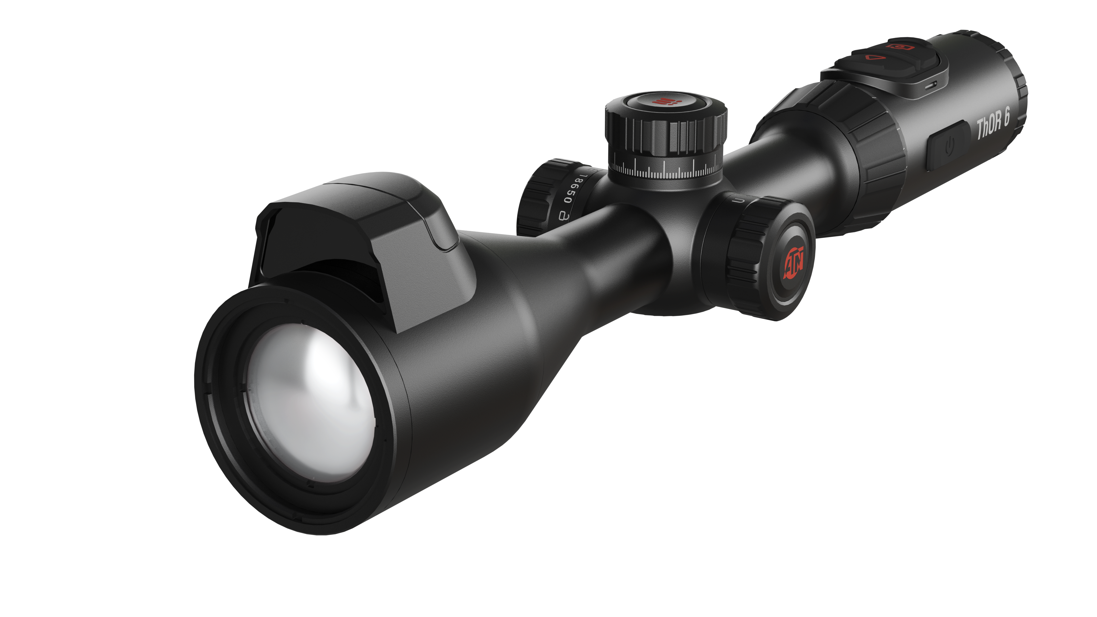 ATN ThOR 6 Elite Thermal Riflescope, 3.5–28x, 384×288 Sensor, 12μm, ≤15 mK NETD, Built-in LRF